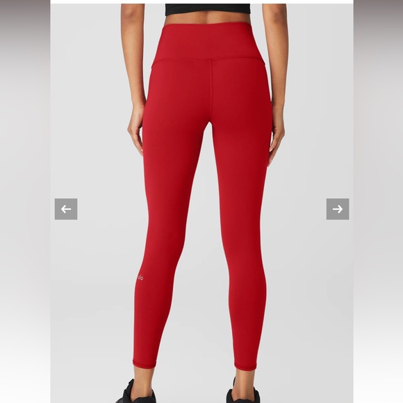 Aloyoga 7/8 High-Waist Airbrush Legging L - Picture 3 of 3